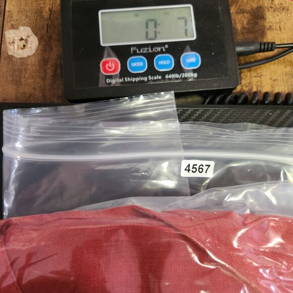 Scandal Made in Italy 100% Linen Wrap Top Women’s SZ M Salmon Colorway Long Slvs - Picture 15 of 15